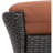 Deaver Metal Outdoor Lounge Chair with Ottoman