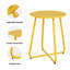 Table d'appoint en métal 17 po-507303015