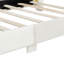 Upholstered Daybed With Rabbit Ear Shaped Headboard-1306053168