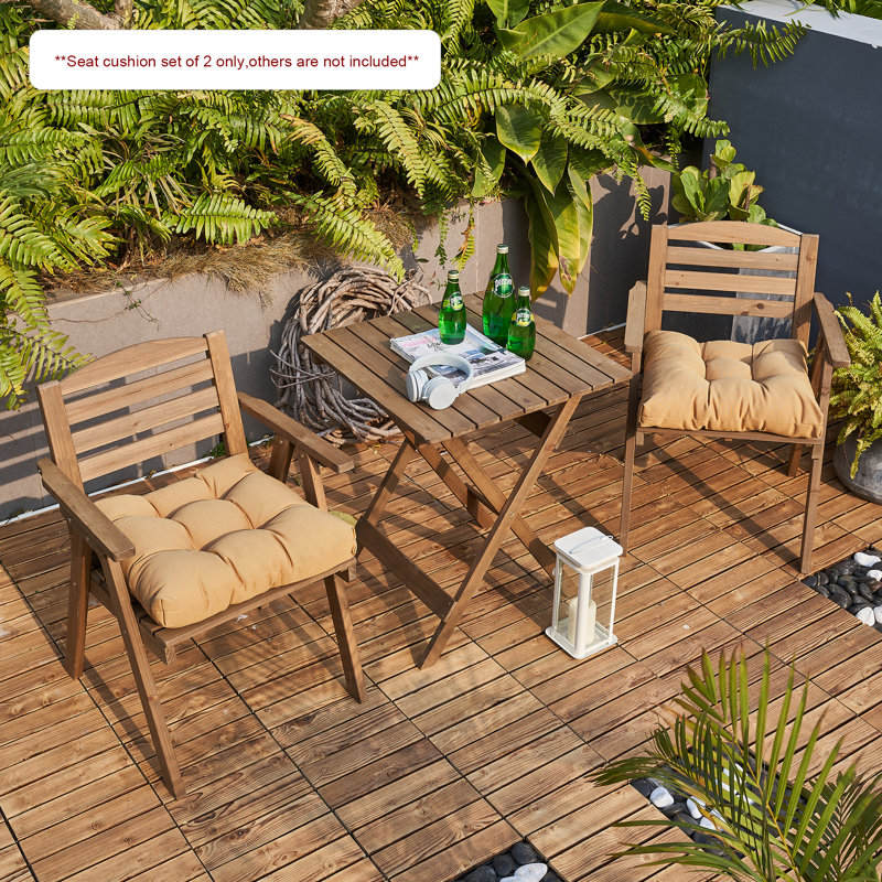 Outdoor 3.9'' Seat Cushion, Light Brown