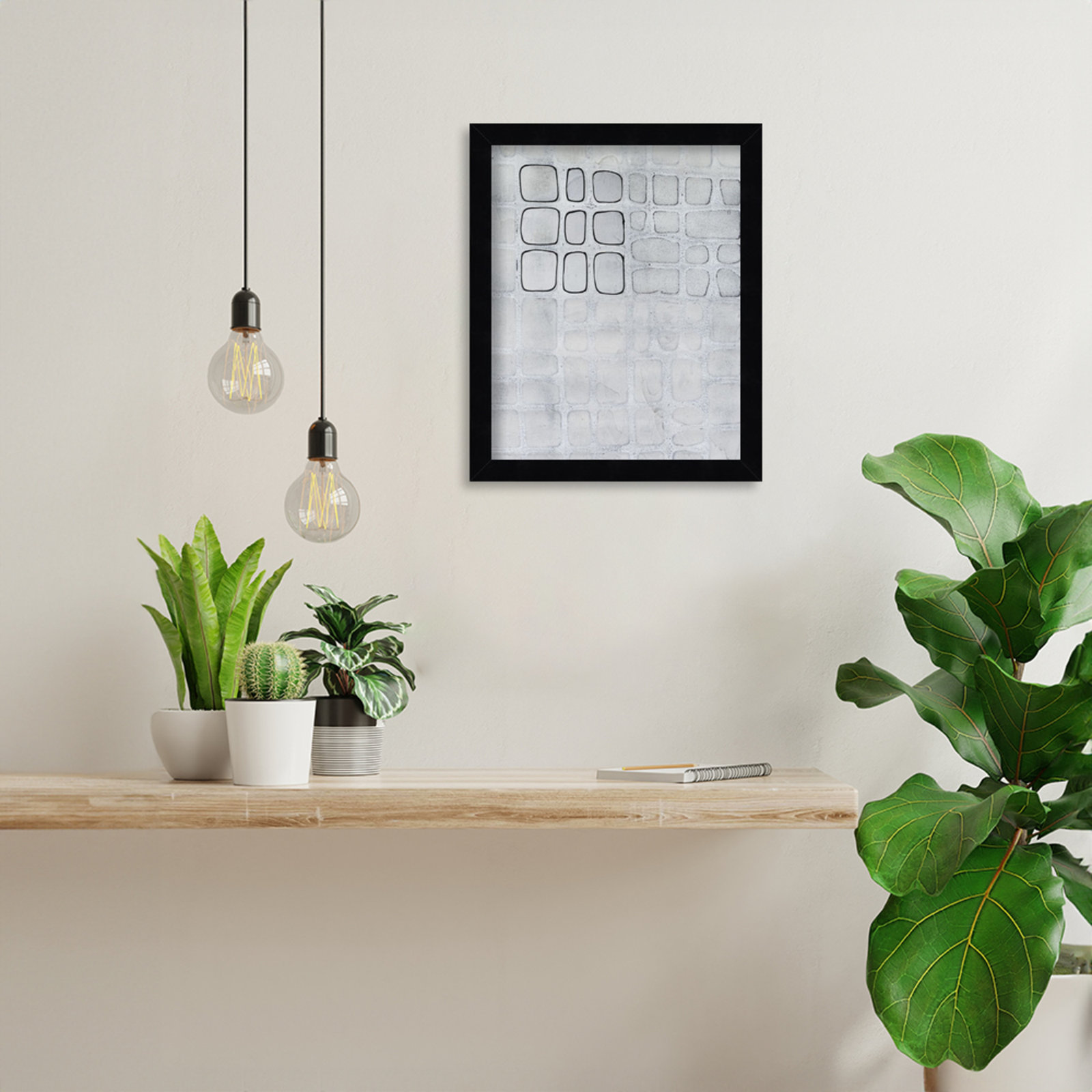 Lumen Colour I Print by Vanna Lam, Black, 13" H x 11" W