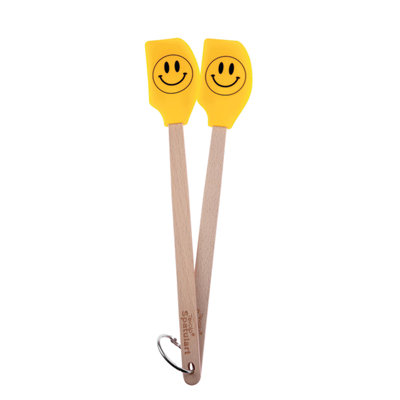 Mini-spatules Tovolo Spatulart Smiley Face (ensemble de 2) pour la cuisson et la cuisson