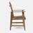 Outdoor Weather Resistant Acacia Wood Adirondack Dining Chairs, Set of 2-1561936494