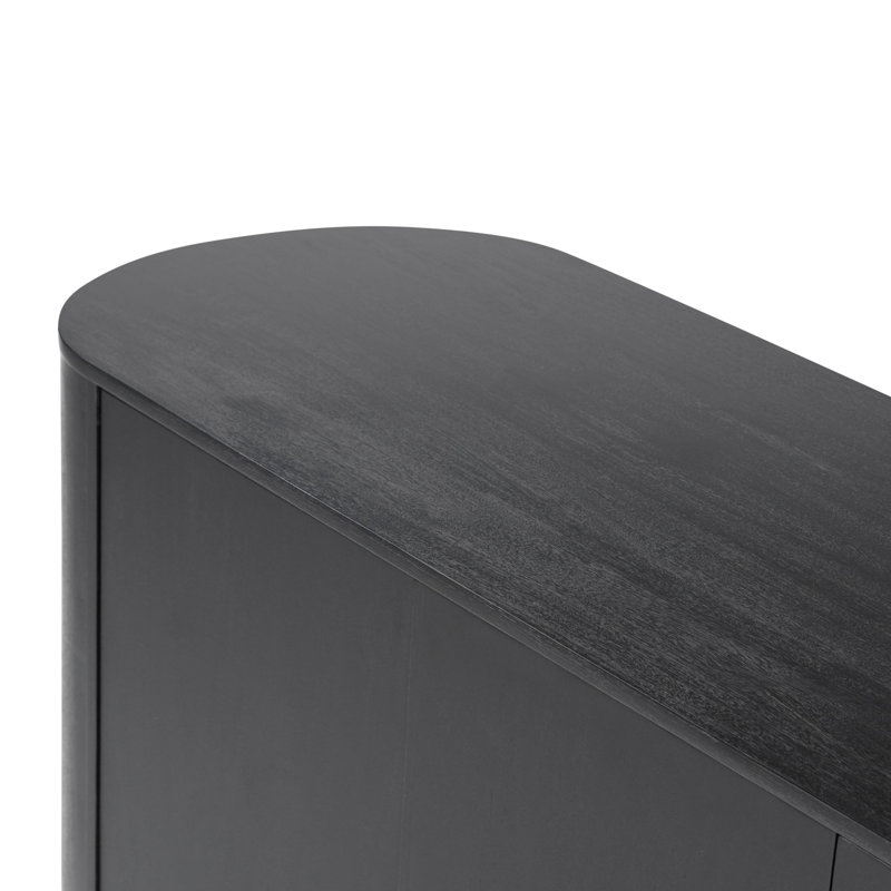 Paden Sideboard, Aged Black Acacia