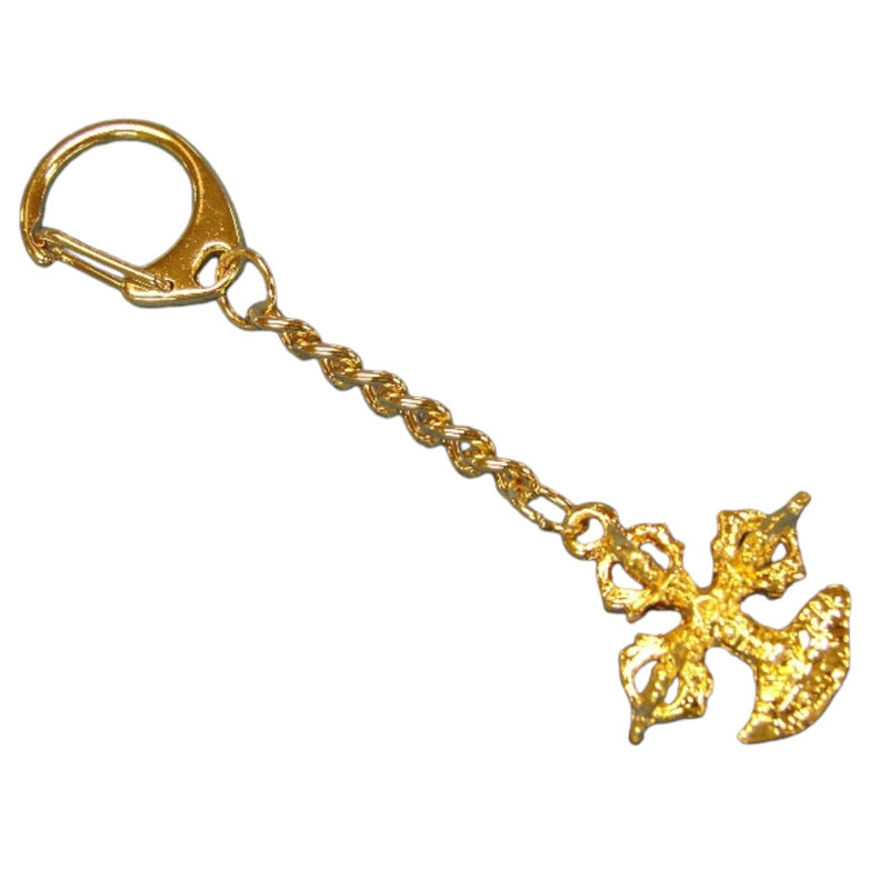 Feng Shui Import 1'' W Gold Key Chain