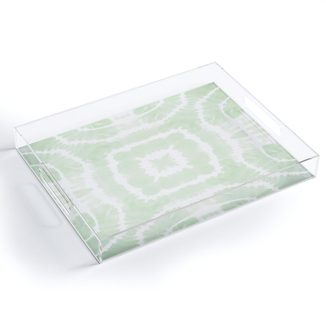 Plastic / Acrylic Tray East Urban Home 