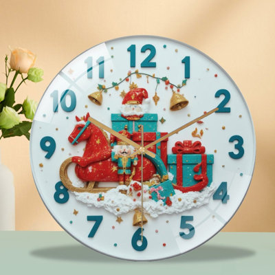 Fêtes-Horloge-Père-Casse-Noisette-Cadeaux - Horloge murale moderne