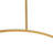 8 - Light Metal Oval  Desgin Candle Style Linear Chandelier