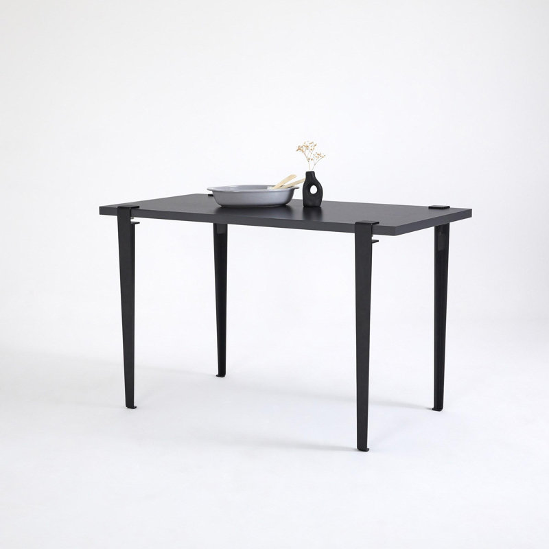 Table repas, Noir, noir, noir, noir, Noir, noir, noir, noir, H 29,48 po x L 23,58 po x l 47,16 po