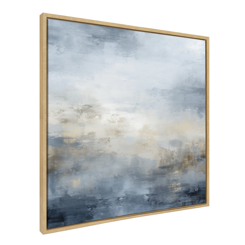 Art abstrait sur toile, paysage abstrait