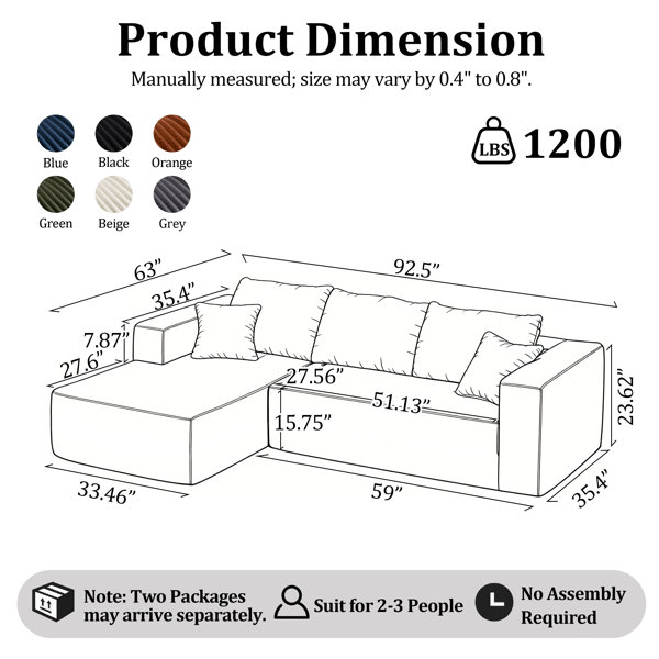Dimensions du produit