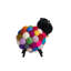 Figurine animalière multicolore en laine MODWOOL - 3,5 pouces-106364324-106364325