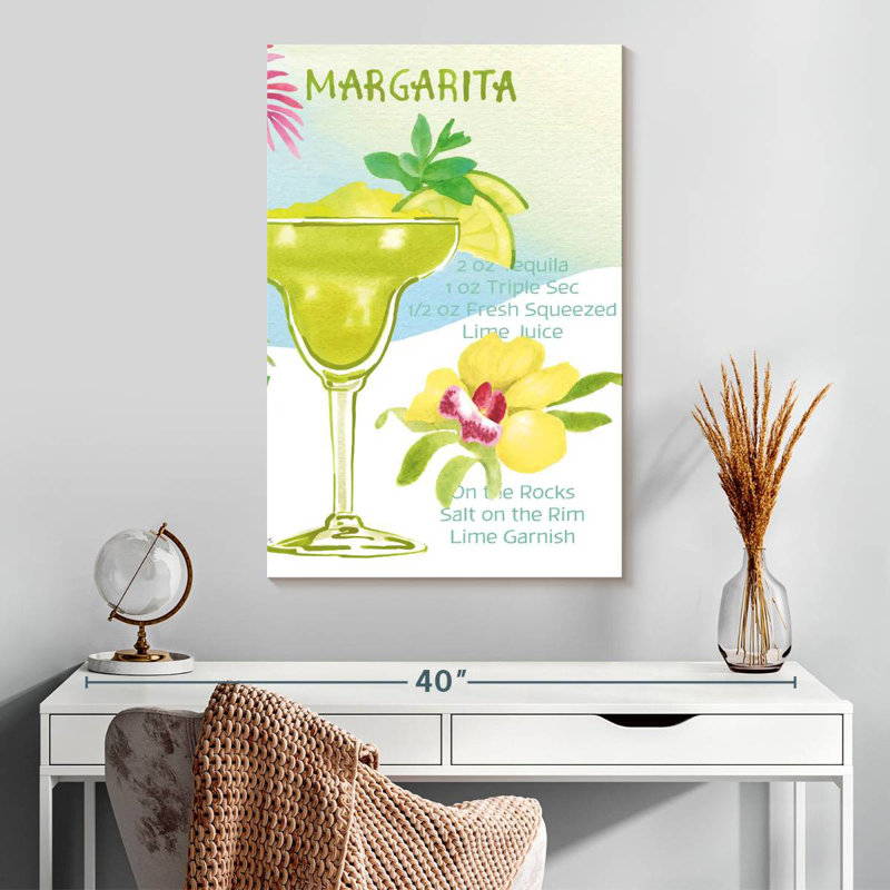 Escapade tropicale Yarlin III, H 30 po x l 20 po