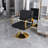 Hydraulic Salon Chair - 360° Swivel Barber Stylist Chair With Pump, Non-Tilting Hairdressing Chair For Hair Salons, Tattoo & Beauty Spa (Professional Stylist Equipment)