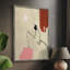 «Terra Rosa Abstract II», reproduction encadrée - bois massif-1966160755