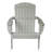 Pankow Cedar Outdoor Adirondack Chair With Table-1442542351