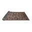 Tapis brun à motif oriental-981946541