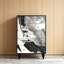 Armoire de rangement en bois massif