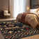 Rustic Southwestern Animal Print Washable Area Rug