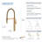 Novo Pro-style Single Handle Kitchen Faucet-123809209