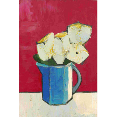 Vase graphique de fleurs II