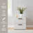 Nestl Wooden Nightstand with 2 Drawers-100255614-100830004