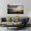 Migrations Abstract Contemporary Cow Dog Landscape Nature Wall Art Print-925228556