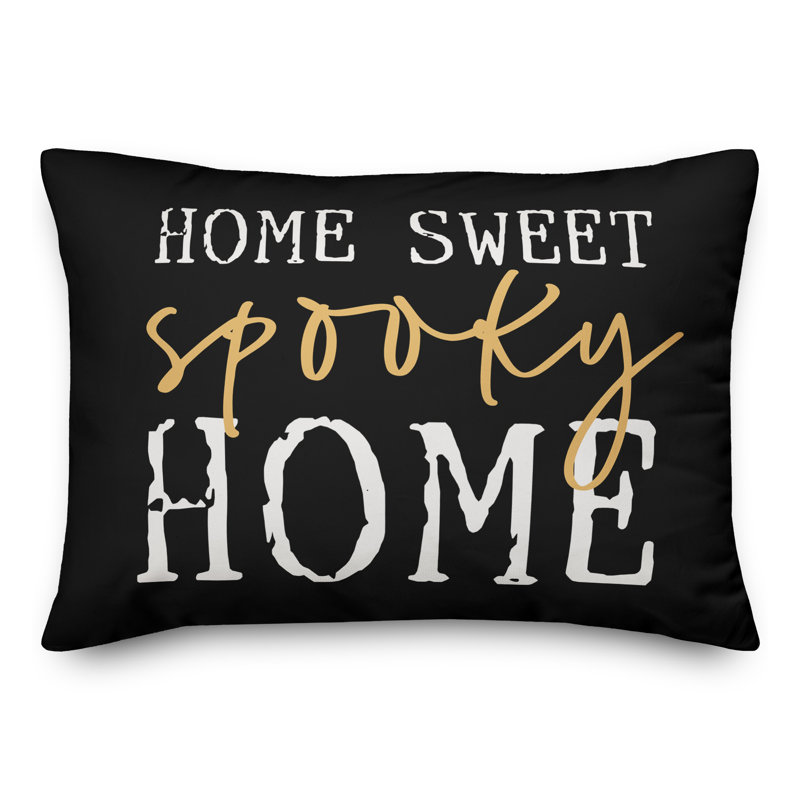  Coussin lombaire Home Sweet Spooky Home