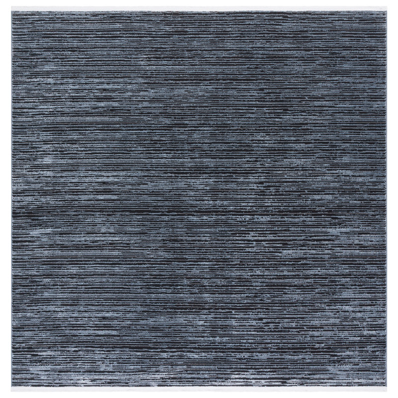 Mila 224 Performance No Pattern Rug, Square 6'7"