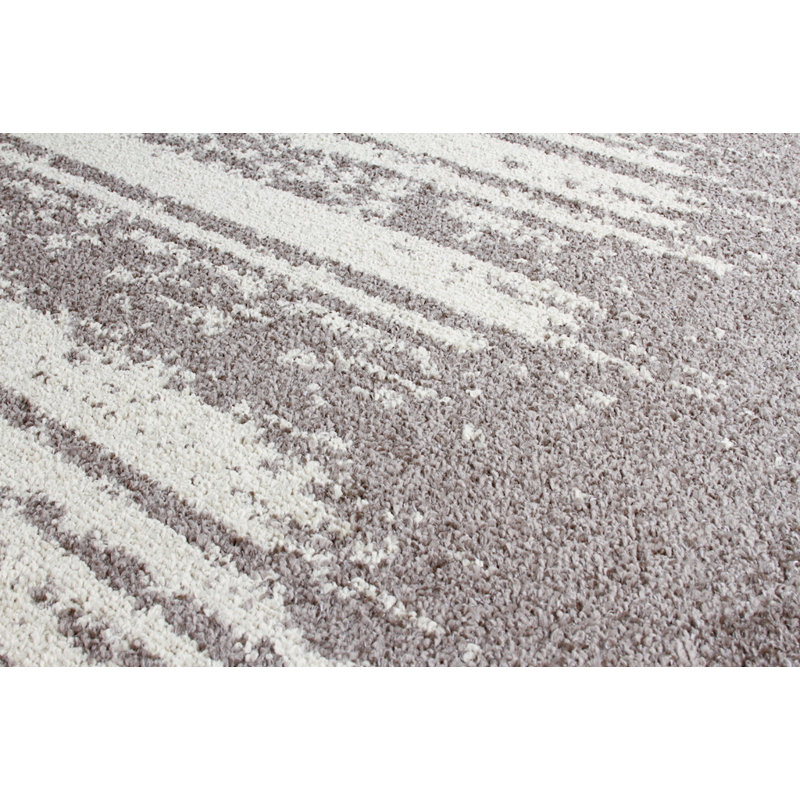 Tapis zone grise contemporaine Mcginn