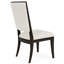 Chaise d'appoint rembourrée Nina