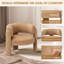 Fauteuil d'appoint rembourré en velours de 33 po de largeur-1217343147