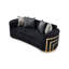 Canapé Soledad G00523A-S, noir