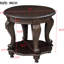Table basse et bout pour le salon: 3, aspect antique, fabrication en bois massif, assemblage facile dans la pièce: 3 avec tables d'appoint, style, matériau,