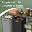 Metal Rolling Laundry Basket with Handles-1534963184