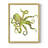 Octopus Framed Print - Solid Wood-1007938012