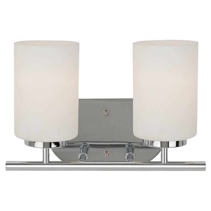 Locklan 2 - Light Dimmable Vanity Light, Chrome, 100W Medium, No