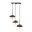 Royce 3 - Light Black Cluster Pendant