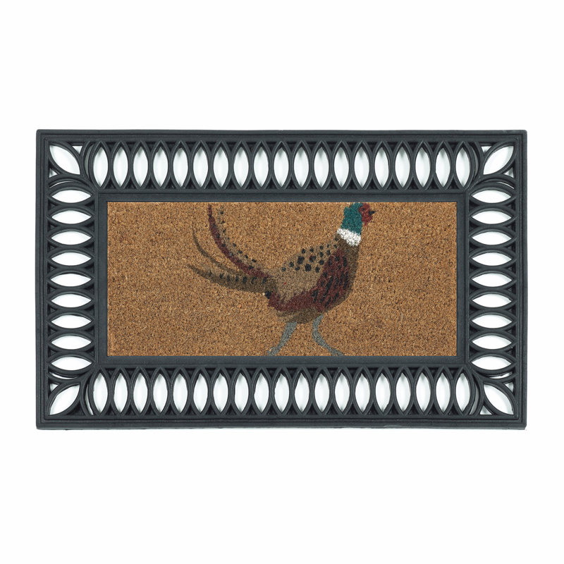Jocelynn Non-Slip Indoor / Outdoor Doormat, 23cm W x 53cm L