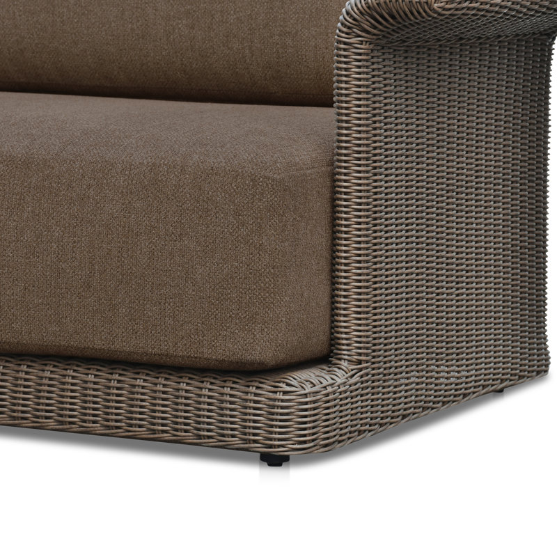 Meredith Outdoor Sofa Brown, Dark Brown, Brown