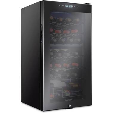 Black + Decker 24 Bottle Wine Cellar, Compact Refrigerators, Furniture &  Appliances