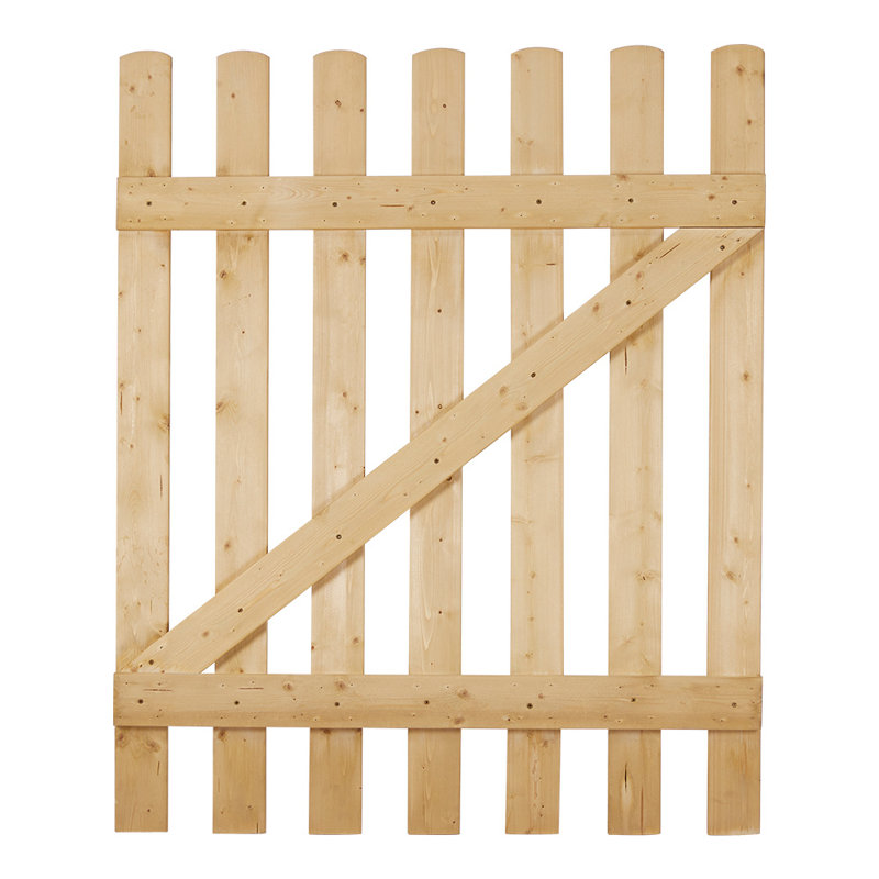 Arendt Wood Gate, 120cm H x 90cm W