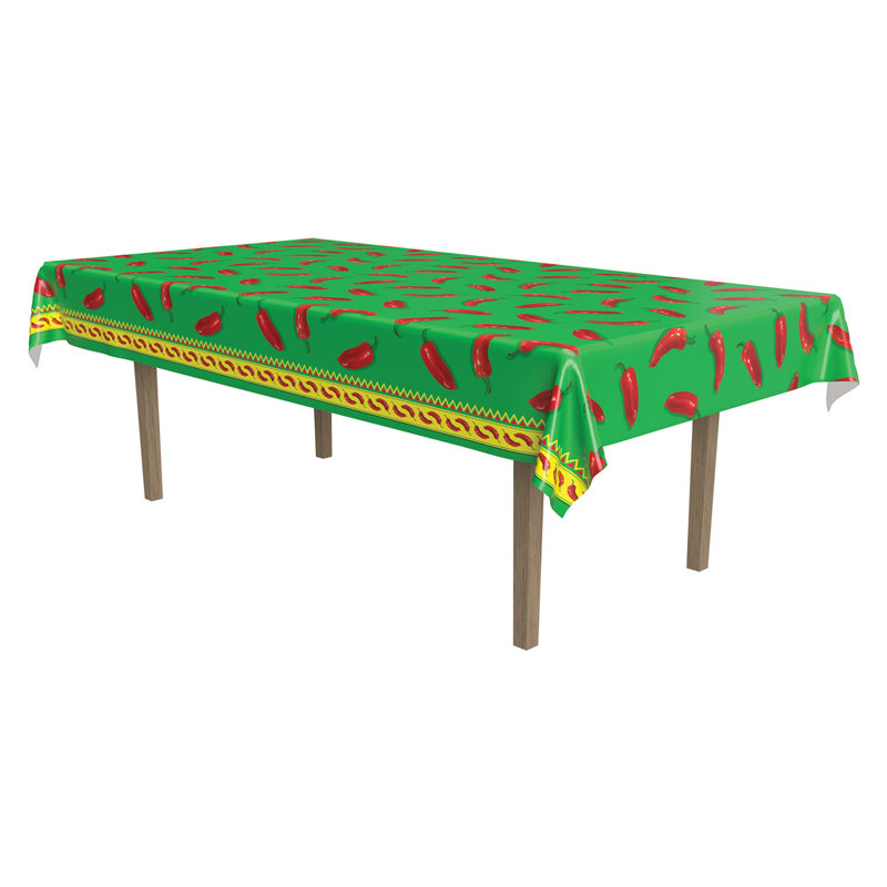 Halloween Chili Pepper Tablecover