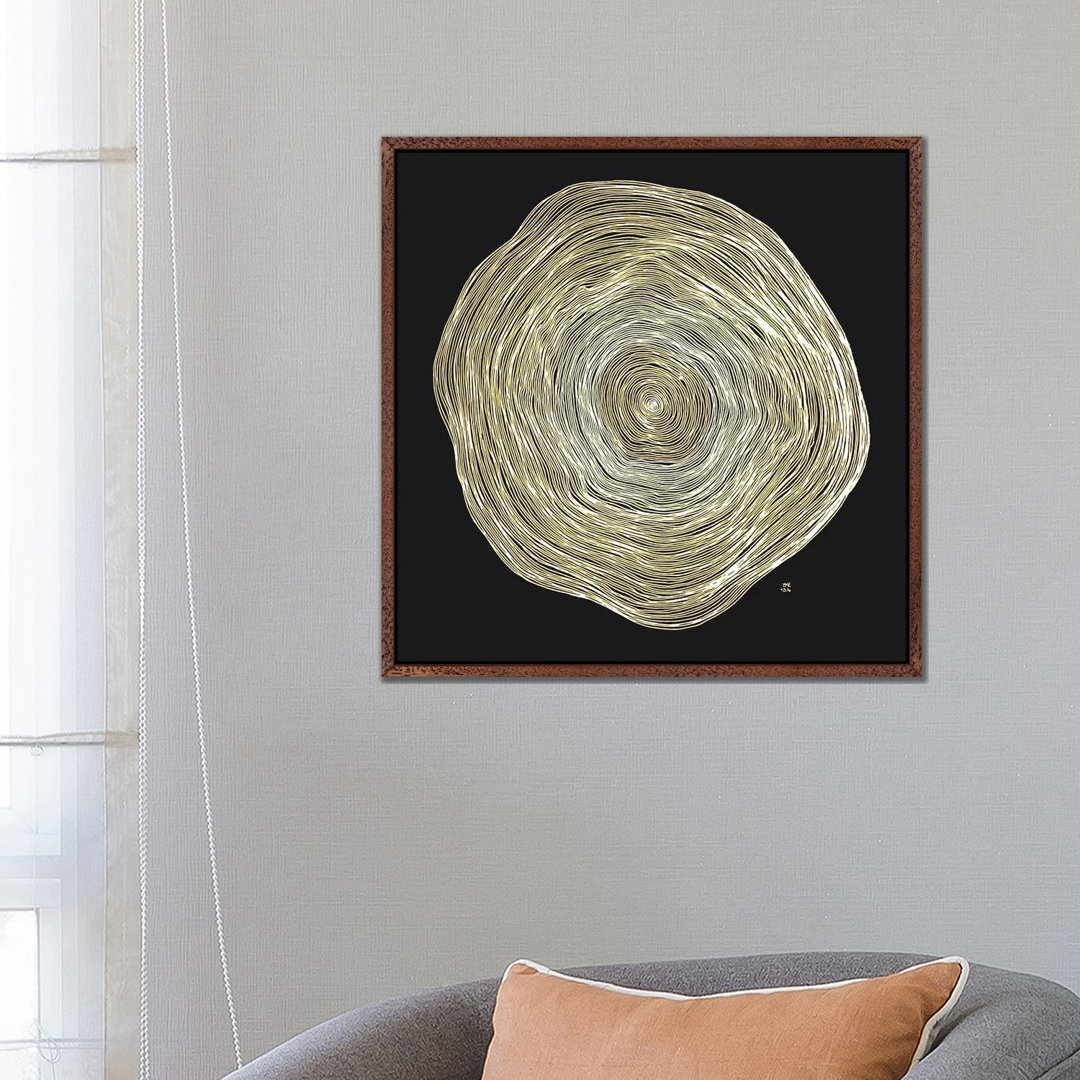 Infinity Rings von Daphné Essiet - Galerie-verpackte Leinwand Giclée auf Leinwand