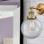 Applique murale pour salle de bain 1 lumière Clementina-32986202-32986199-32986200