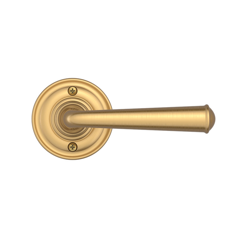 Lifetime (PVD) Satin Brass Door Lever