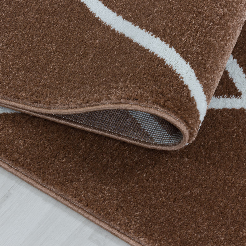 Eustache Solid Colour Flatweave Area Rug, Rectangle 160 x 230cm