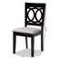 Chaise en bois massif Robillard-1866320492