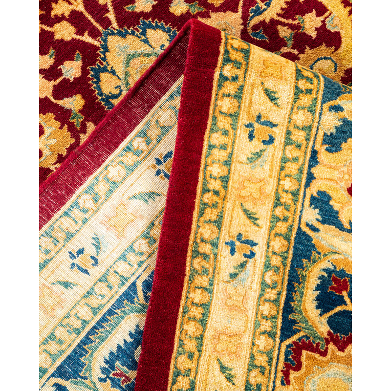 Classic One-of-a-Kind 9' 2" X 11' 10" Hand Knotted Area Rug