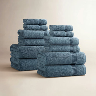 Guadlupe 12-Piece Egyptian Cotton Towel Set